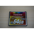 Used - Transcend 1000x CompactFlash (Ultimate) Read 160 MB/s, Write 120 MB/s